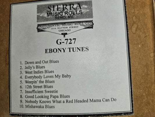 G-Roll G-727 RECUT Nickelodeon Roll Ebony Tunes