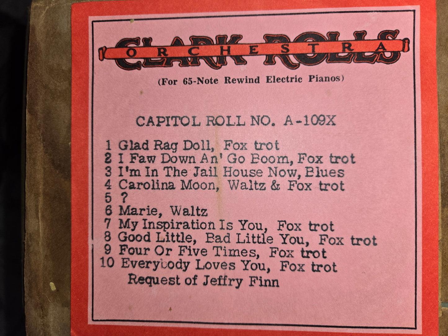 A-Roll A-109X RECUT Nickelodeon Roll Glad Rag Doll