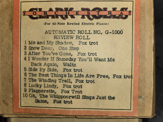 G-roll G-1000 RECUT Nickelodeon Roll Review Roll - Me & My Shadow