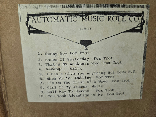 G-Roll G-983 RECUT Nickelodeon Roll Various