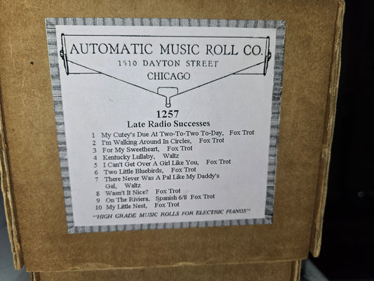A-Roll A-1257 RECUT Nickelodeon Roll Late Radio Successes