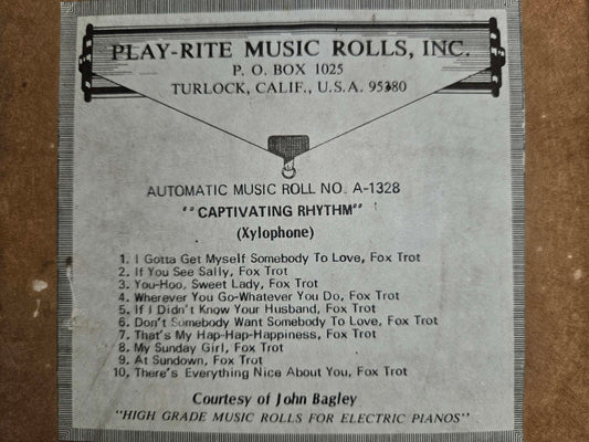 A-Roll A-1328 RECUT Nickelodeon Roll Captivating Rhythm Xylophone