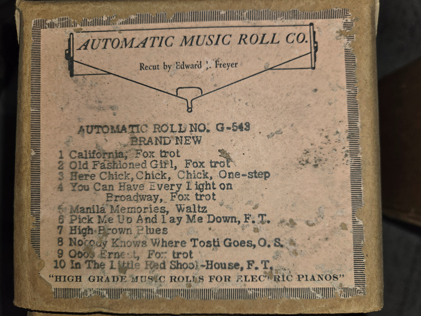 G-Roll G-543 RECUT Nickelodeon Roll Brand New California