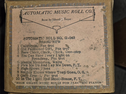 G-Roll G-543 RECUT Nickelodeon Roll Brand New California