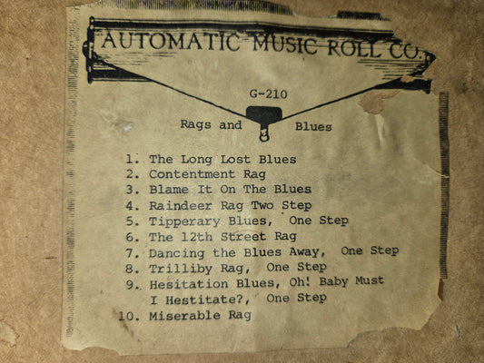 G-Roll G-210 RECUT Nickelodeon Roll Rags and Blues