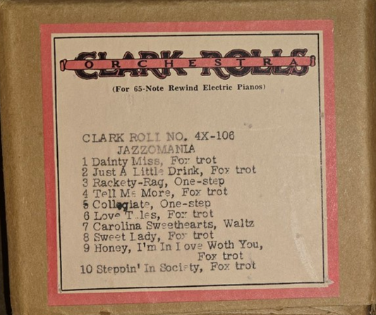 4X-Roll 4X-106 RECUT Nickelodeon Roll Jazzomania