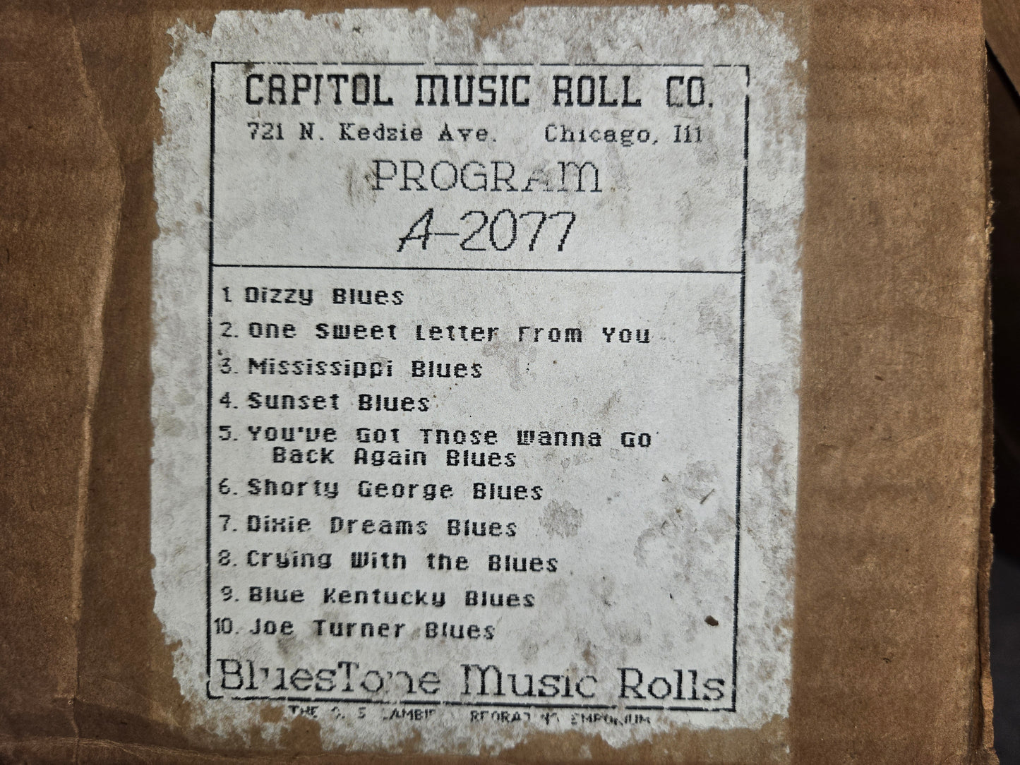 A-Roll A-2077 RECUT Nickelodeon Roll Dizzy Blues