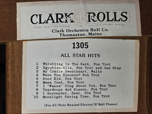 A-Roll A-1305 RECUT Nickelodeon Roll All Star Hits