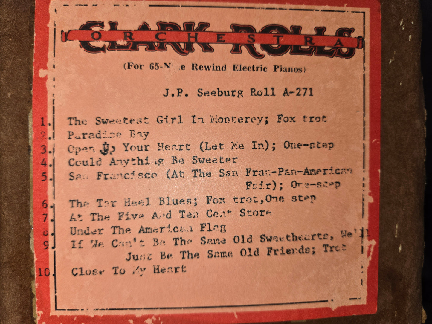 A-Roll A-271 RECUT Nickelodeon Roll The Sweetest Girl in Monterey