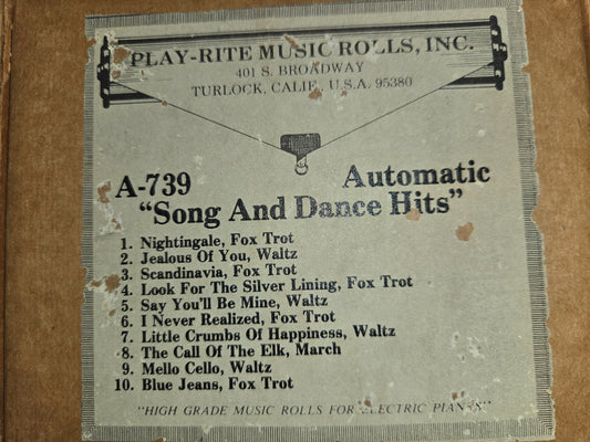 A-Roll A-739 RECUT Nickelodeon Roll Song and Dance Hits