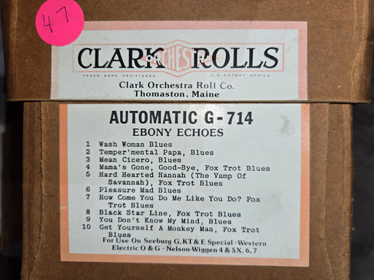 G-roll G-714 RECUT Nickelodeon Roll Ebony Echoes