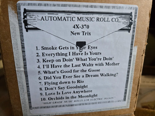 4X-roll 4X-370 Nickelodeon RECUT New Trix Smoke Gets in Your Eyes Everything I have