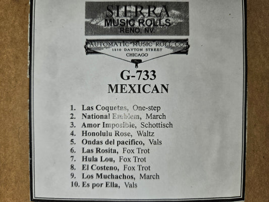 G-Roll G-733 RECUT Nickelodeon Roll Mexican