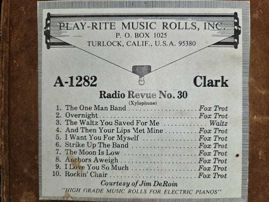 A-Roll A-1282 RECUT Nickelodeon Roll Radio Review No 30