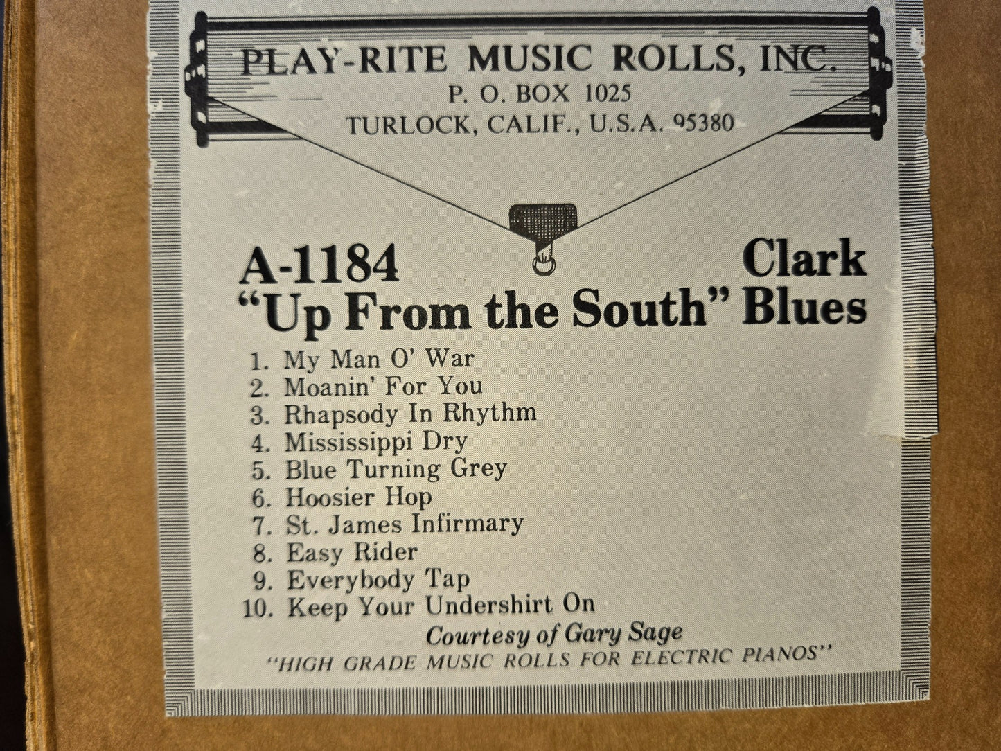 A-Roll A-1184 RECUT Nickelodeon Roll Up From The South Blues