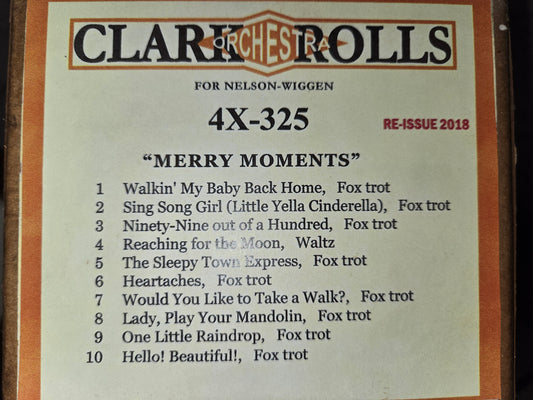4X-Roll 4X-325 RECUT Nickelodeon Roll Merry Moments - Meliora