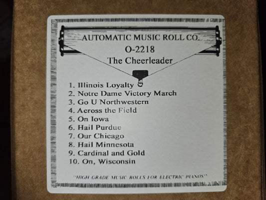 O-Roll O-2218 RECUT Nickelodeon Roll Cheerleader