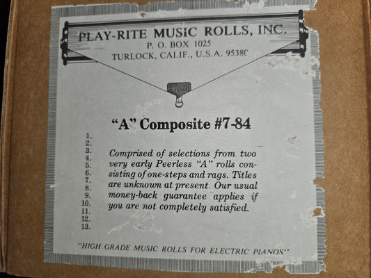 A-Roll A-7-84 RECUT Nickelodeon Roll Compostie Peerless
