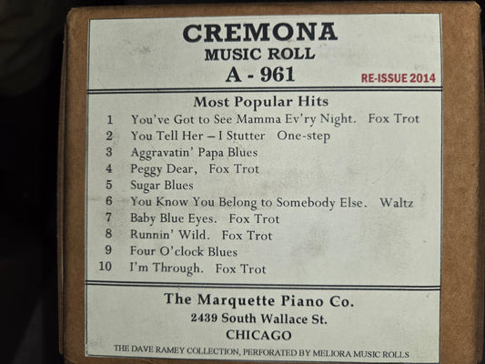 A-Roll A-961 RECUT Nickelodeon Roll Most Popular Hits Ramey