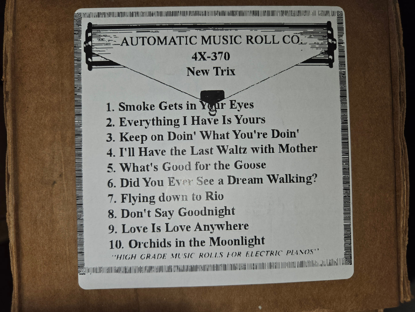 4X-Roll 4X-370 RECUT Nickelodeon Roll New Trix