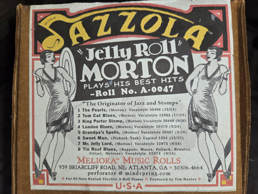 A-Roll A-0047 RECUT Nickelodeon Roll Jelly Roll Morton Best Hits Jazzola