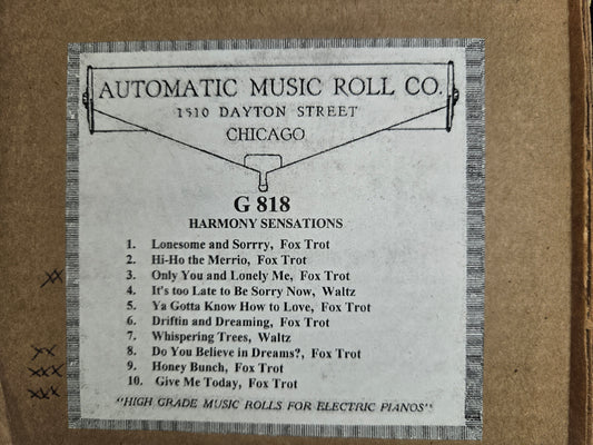 G-Roll G-818 RECUT Nickelodeon Roll Harmony Sensations