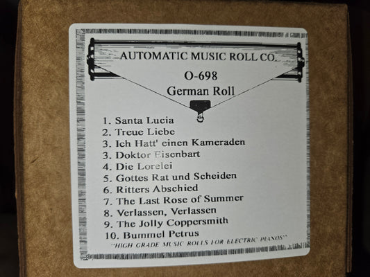 O-Roll O-698 RECUT Nickelodeon Roll German Roll