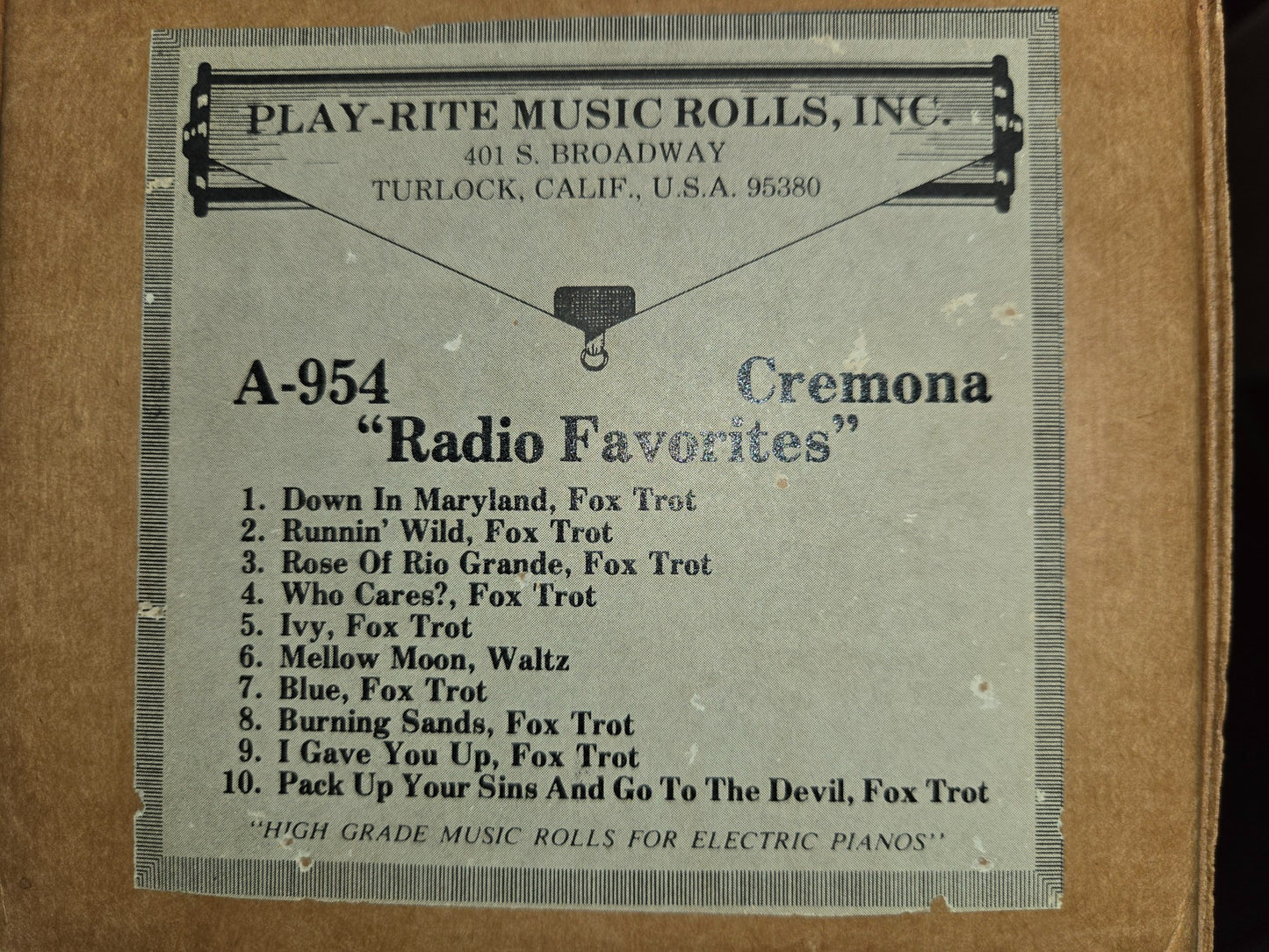 A-Roll A-954 RECUT Nickelodeon Roll Radio Favorites