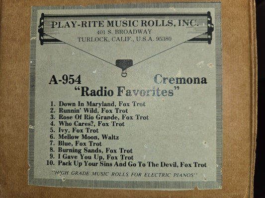 A-Roll A-954 RECUT Nickelodeon Roll Radio Favorites