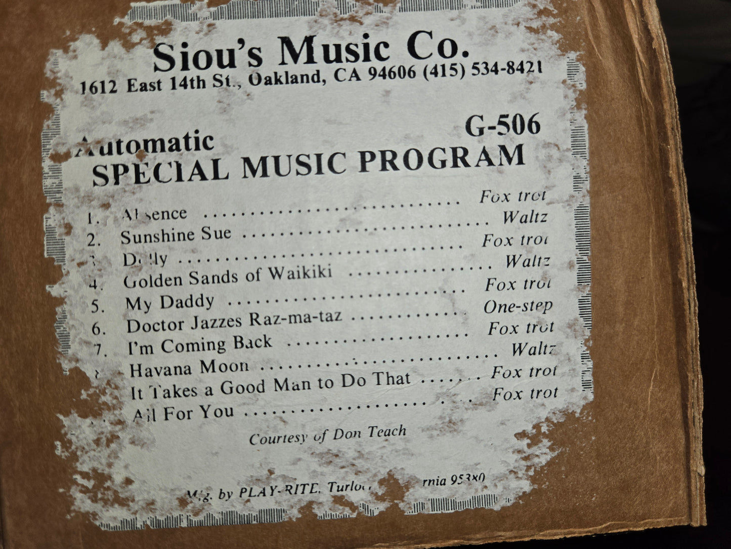 G-Roll G-506 RECUT Nickelodeon Roll Special Music Program