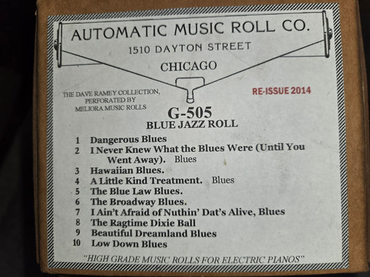 G-roll G-505 RECUT Nickelodeon Roll Blue Jazz Roll
