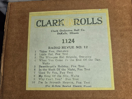 A-Roll A-1124 RECUT Nickelodeon Radio Revue No 12