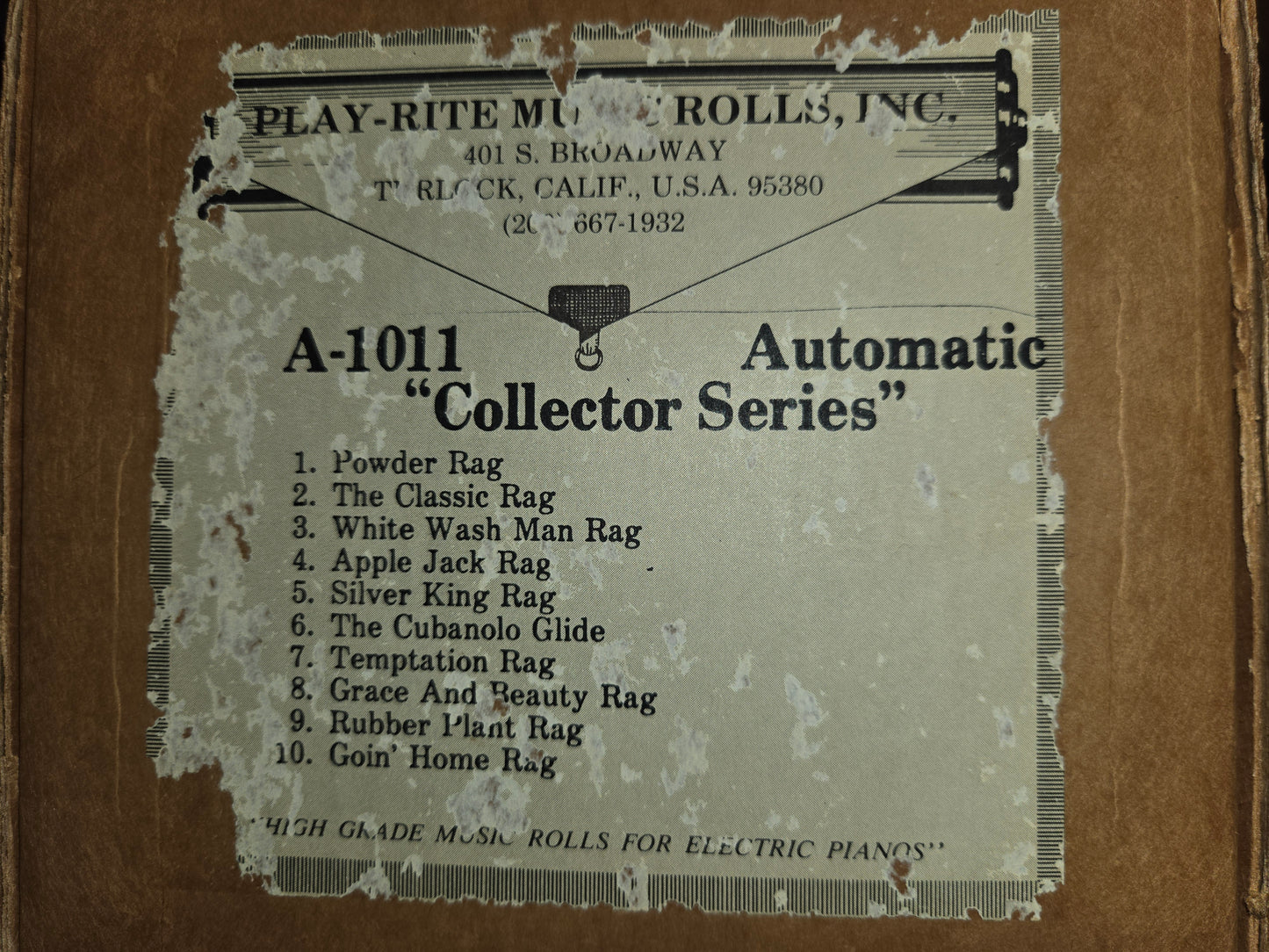 A-Roll A-1011 RECUT Nickelodeon Roll Collector Series Rags