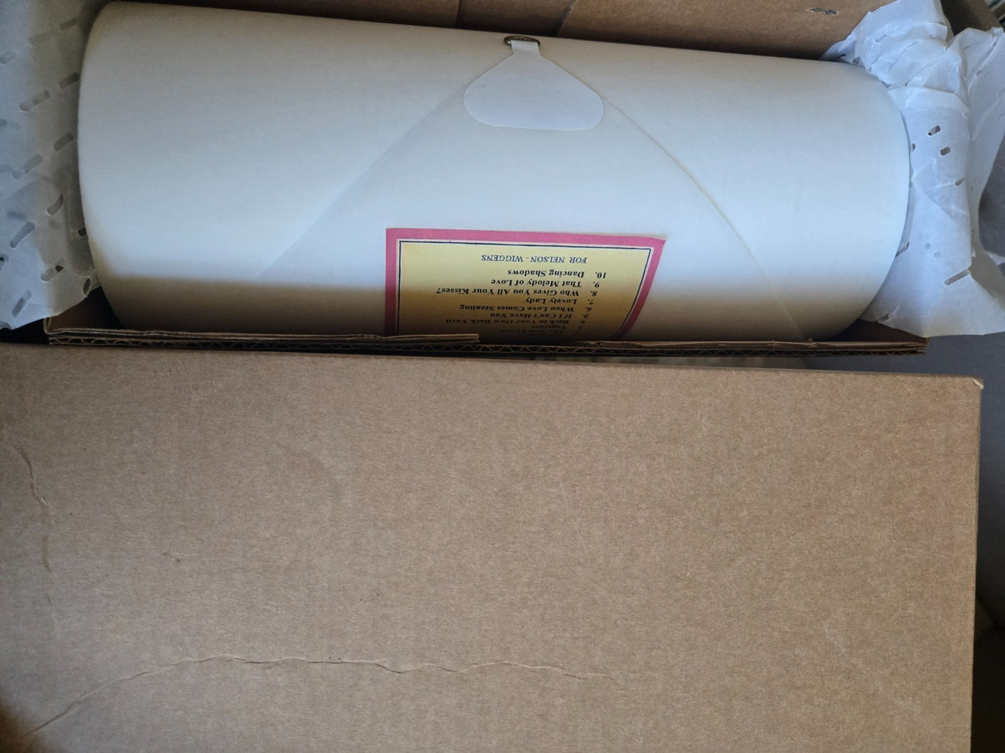 4X-roll 4X-192 RECUT Nickelodeon Roll Rarin' To Go Tunes Clark Rolls