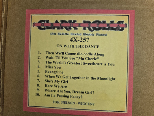 4X-Roll 4X-257 RECUT Nickelodeon Roll On With The Dance