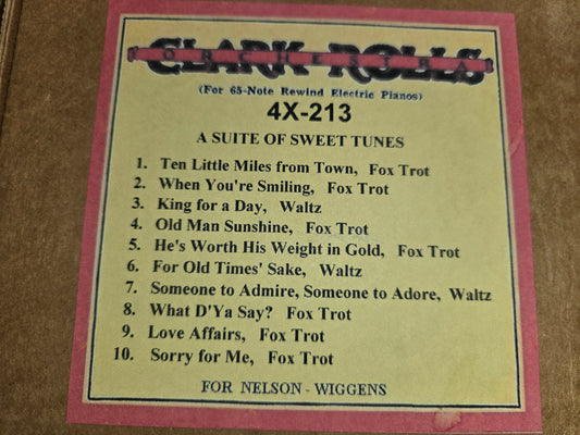 4X-Roll 4X-213 RECUT Nickelodeon Roll A Suite of Sweet Tunes