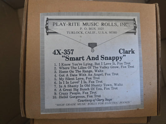 4X-roll 4X-357 RECUT Nickelodeon Roll SMART AND SNAPPY Play-Rite