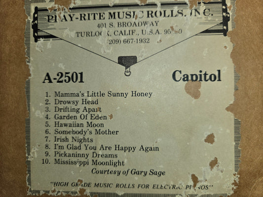 A-Roll A-2501 RECUT Nickelodeon Roll Mamma's Little Sunny Honey