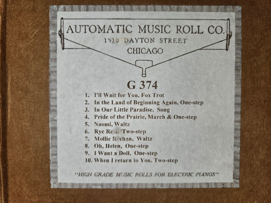G-Roll G-374 RECUT Nickelodeon Roll Various