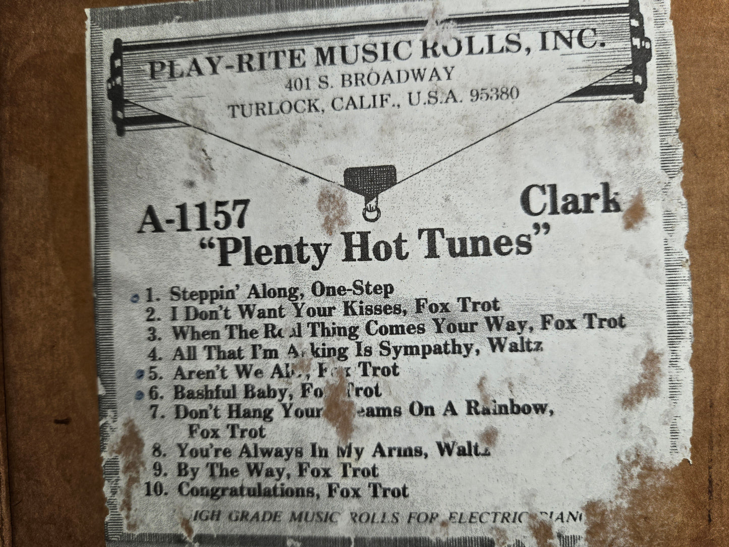 A-Roll A-1157 RECUT Nickelodeon Roll Plenty Hot Tunes