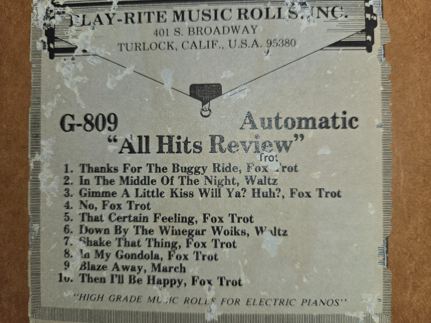 G-Roll G-809 RECUT Nickelodeon Roll All Hits Review