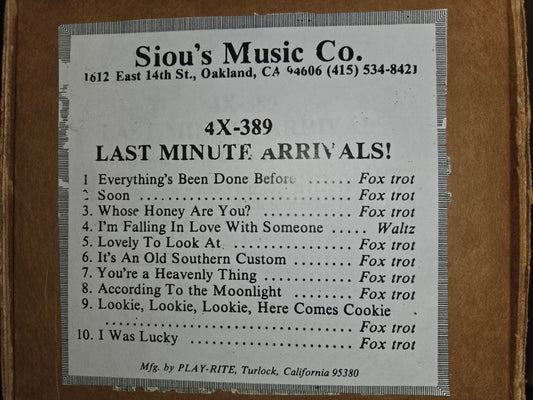 4X-Roll 4X-389 RECUT Nickelodeon Roll Last Minute Arrivals!