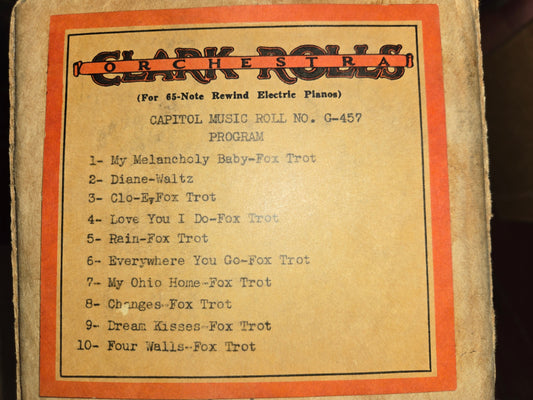 G-Roll G-457 RECUT Nickelodeon Roll My Melancholy Baby