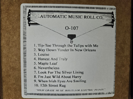O-Roll O-107 RECUT Nickelodeon Roll Various