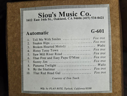 G-Roll G-601 RECUT Nickelodeon Roll Tell Me With Smiles