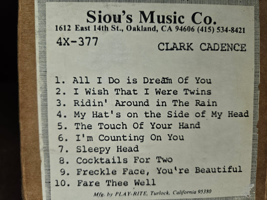 4X-Roll 4X-377 RECUT Nickelodeon Roll Clark Cadence