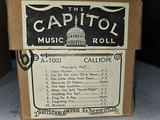 A-Roll A-1003 RECUT Nickelodeon Calliope Popularity Plus