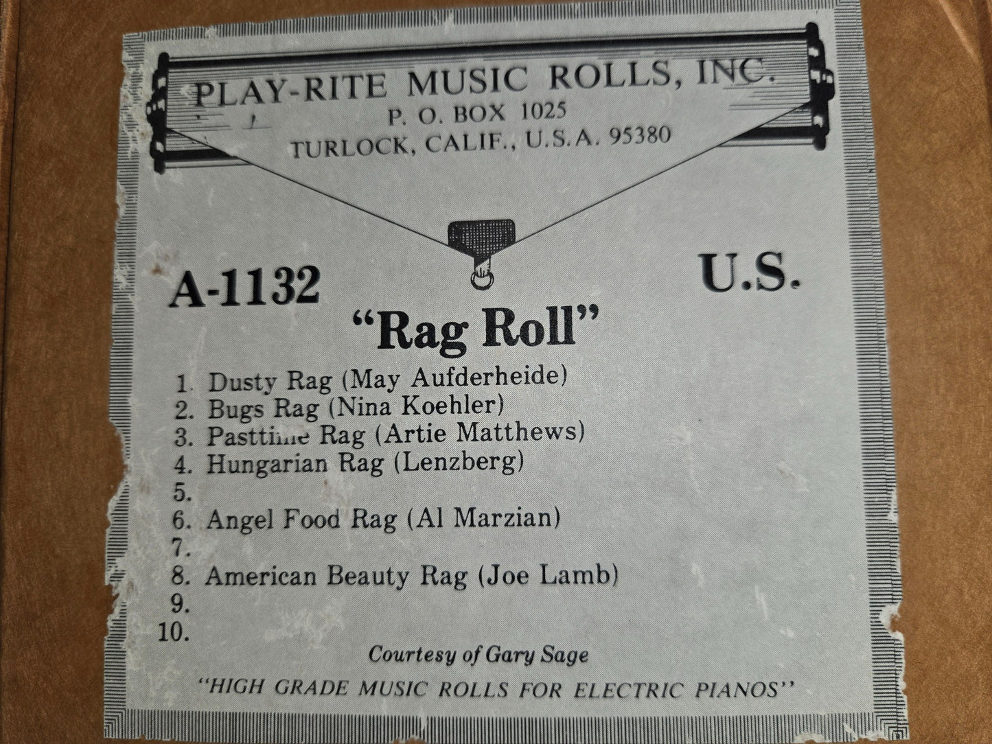A-Roll A-1132 RECUT Nickelodeon Roll Rag Roll