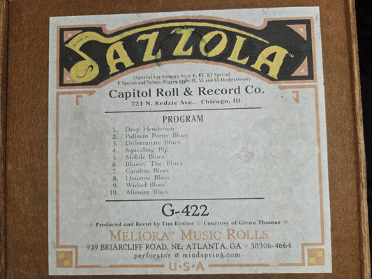 G-Roll G-422 RECUT Nickelodeon Roll Deep Henderson Jazzola