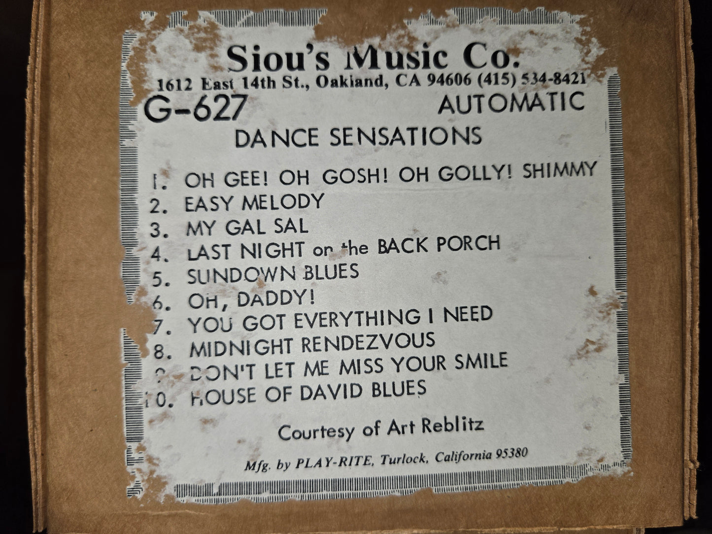 G-Roll G-627 RECUT Nickelodeon Roll Dance Sensations